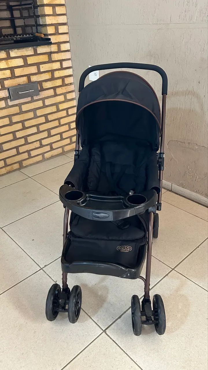 Carrinho de bebê - alça reversível  - Foto 4