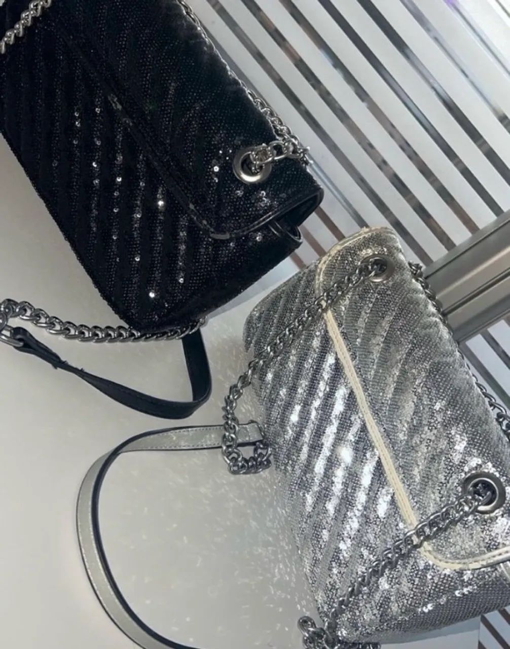 Bolsa Gucci Marmont Paetês  - Foto 4