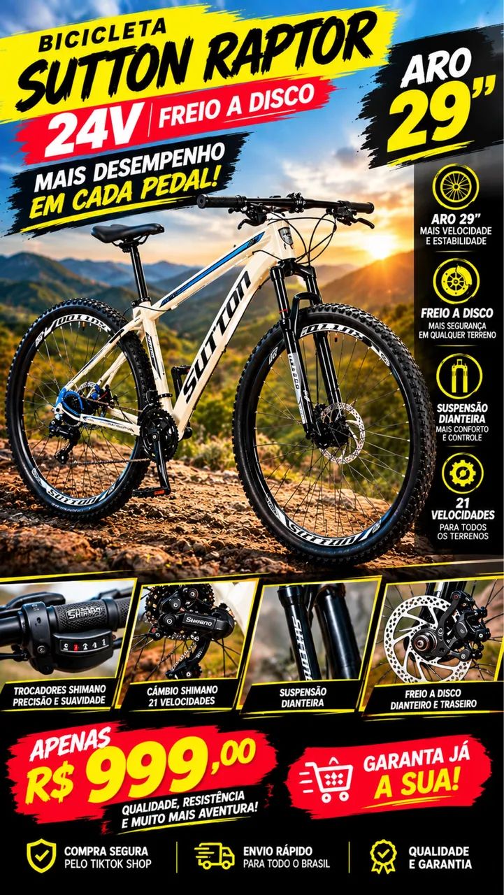 Bicicleta Aro 29