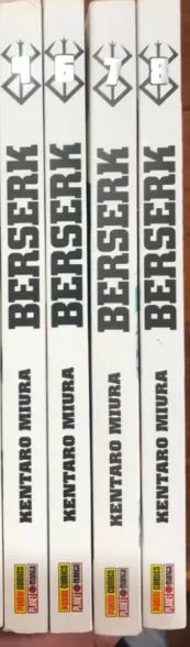 Berserk vol 4,6,7,8