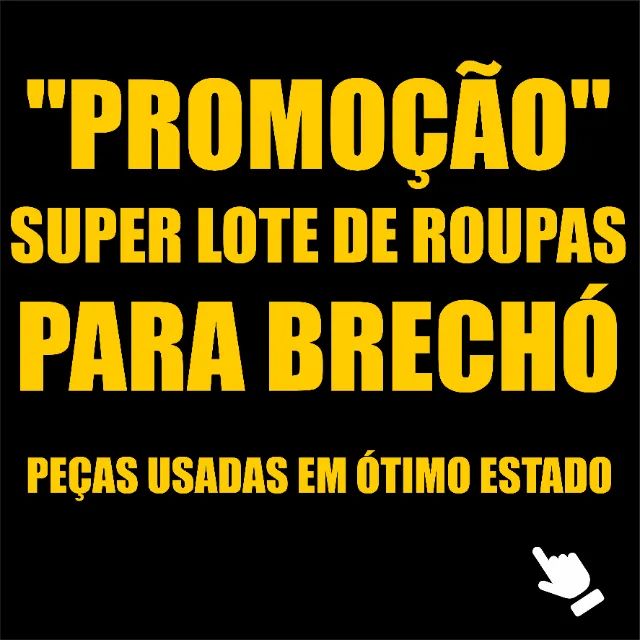  ROUPAS PRA BRECHÓ LOTES COM 155 PEÇAS 
