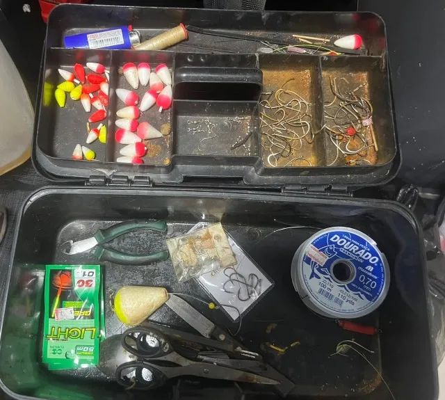 Equipamentos para pesca Preço desapego Oportunidade - Foto 5