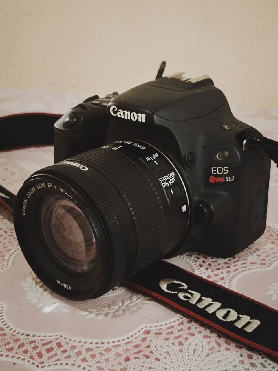 Câmera Canon SL2 semi nova - Foto 5