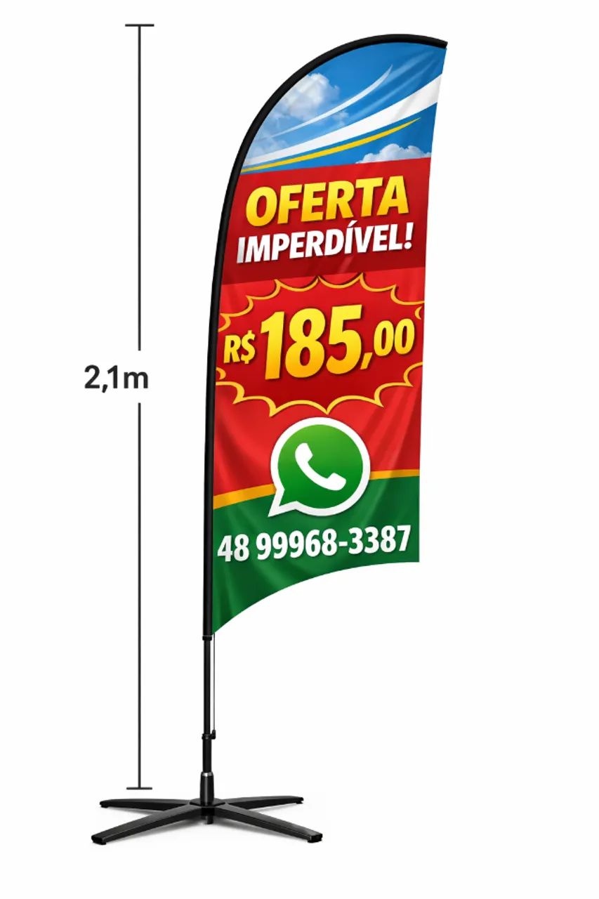 Promoção de wind banner