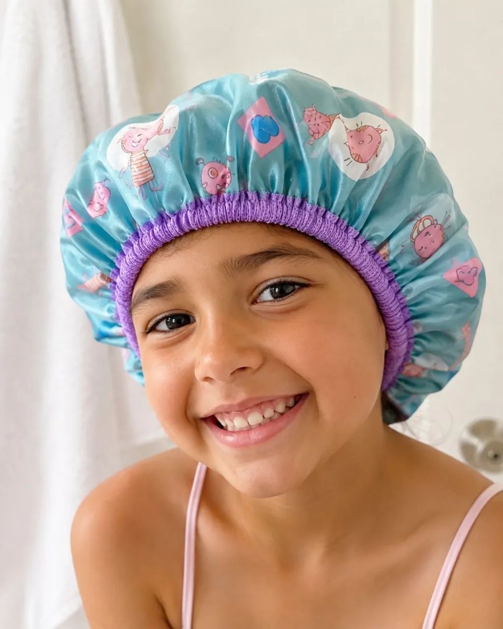 Touca luxo infantil super resistente 
