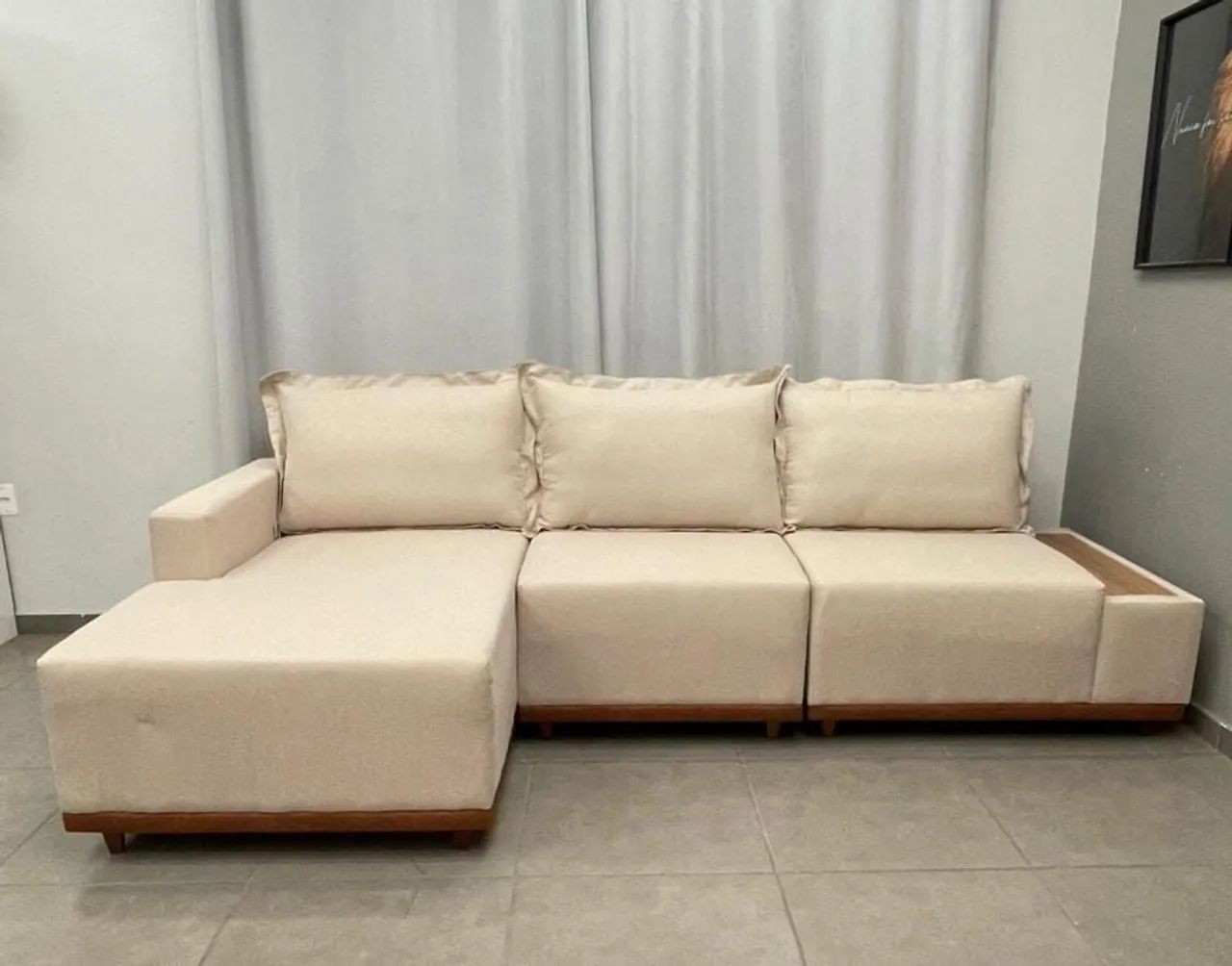 *Sofá Living Suiça 2,88 cm Pronta Entrega.  - Foto 3