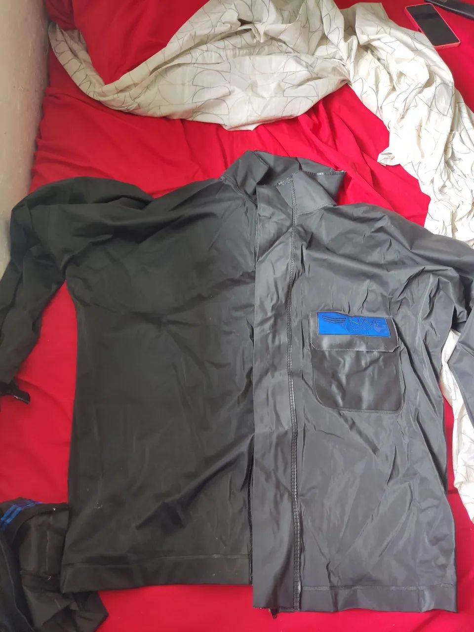 Capa de chuva para motoboy - Foto 2
