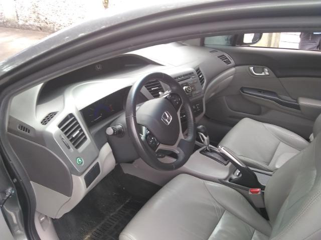 Honda civic lxr 2.0, cor cinza automático, flex - Foto 7
