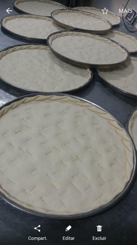 Discos de pizza pré assado - Foto 4