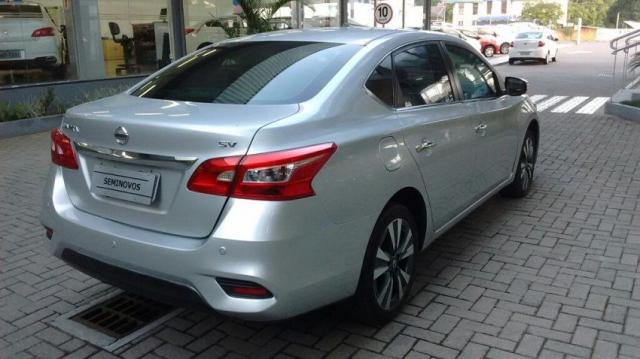 NISSAN SENTRA SV NOVA GERAÇÃO 2.0 16V CVT FLEXSTART Prata 2017/2018 - Foto 4