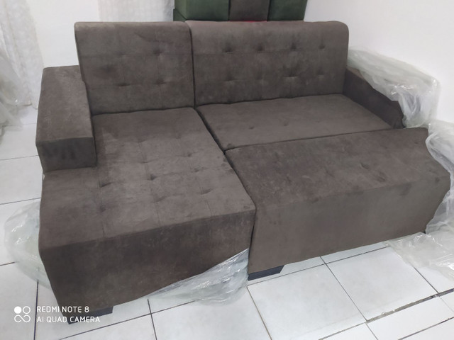 Sofá retrátil e reclinável com qualidade! - Foto 3