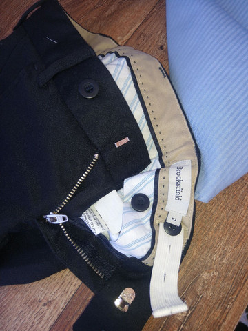 calça social brooksfield