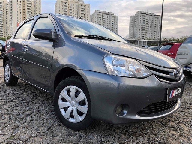 TOYOTA ETIOS 2015 1.3 X 16V FLEX 4P MANUAL