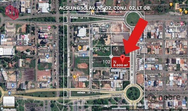 Terreno à venda, 6000 m² por R$ 6.000.000,00 - Plano Diretor Norte - Palmas/TO