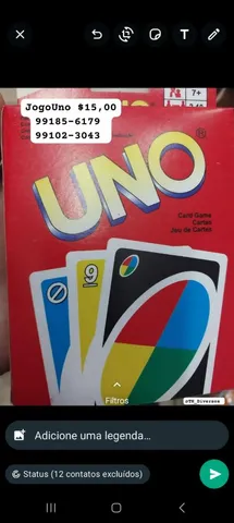 Jogo de Cartas - Uno All Wild - Uno - 112 cartas - 02 a 10 Jogadores -  Mattel - Ri Happy