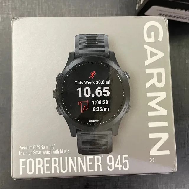 Relógio Smartwatch e Monitor Cardíaco de Pulso e GPS Garmin