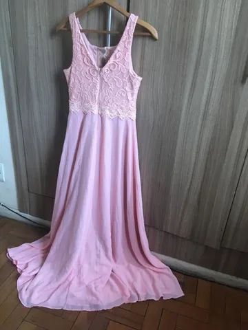 Vestido de festa com renda, longo  - Foto 2