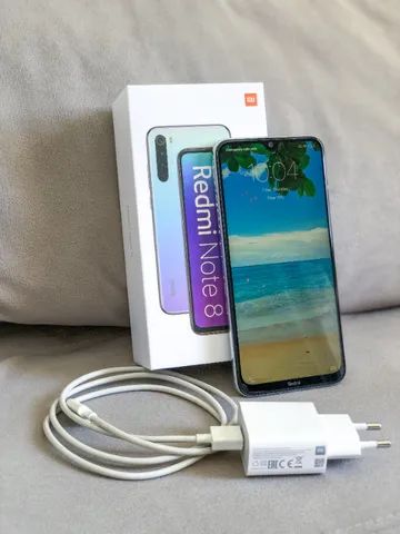 Xiaomi Redmi Note 8 Dual SIM 64 GB moonlight white 4 GB RAM