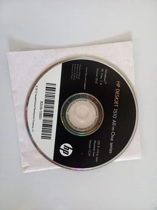 CD de Instalação HP 