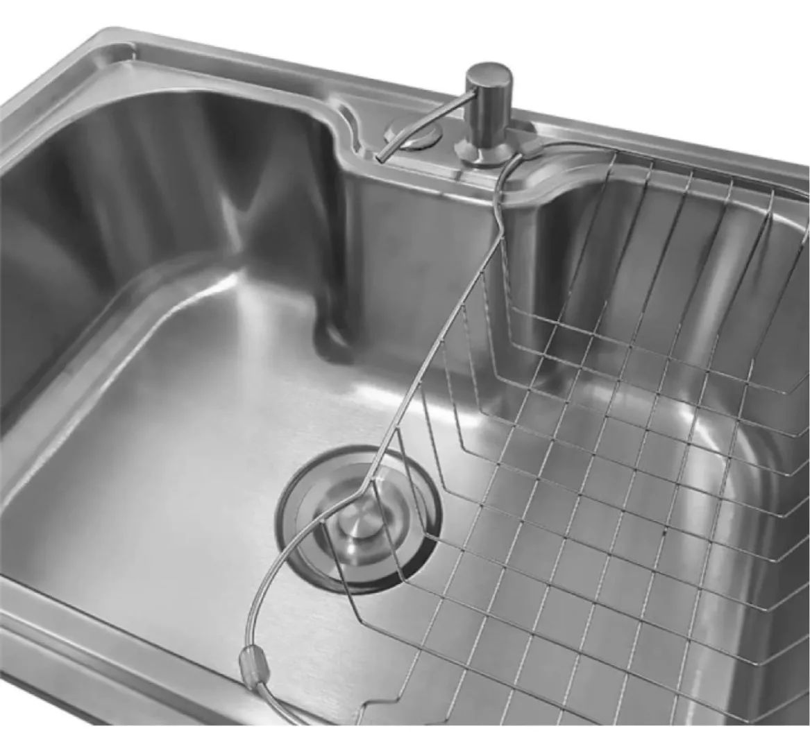 Pia de Cozinha em Aço Inox com Acessórios - Foto 3