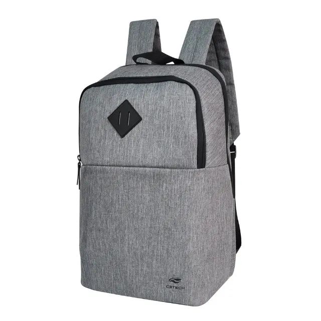 Mochila Para Notebook C3Tech MC-40GY Cinza 15,6" - WZetta