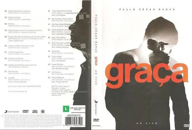 DVD Graça ao Vivo - Paulo César Baruk - Foto 2