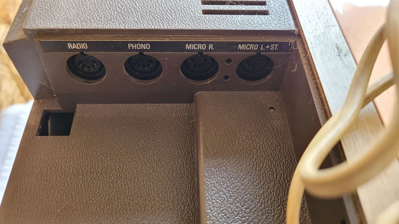 Antigo Gravador de rolo Philips 4407 - Foto 3