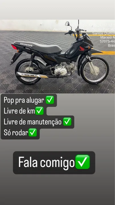 Moto de aluguel