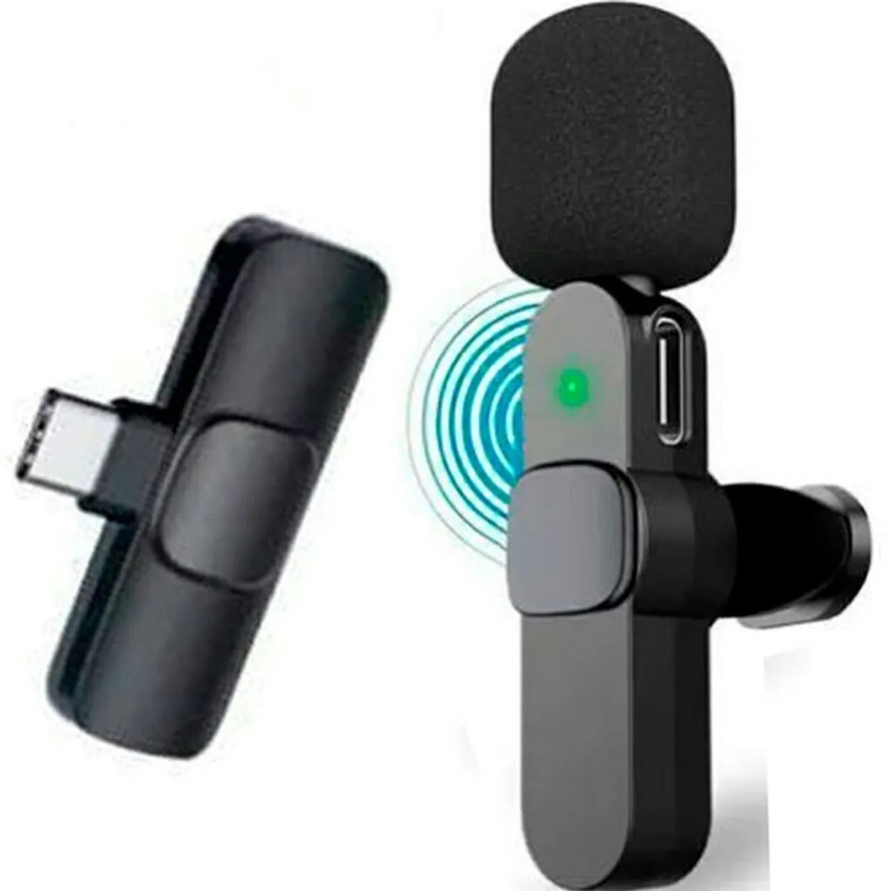 Microfone para Celular com Suporte para Gravação de Áudio e Vídeo - Foto 3