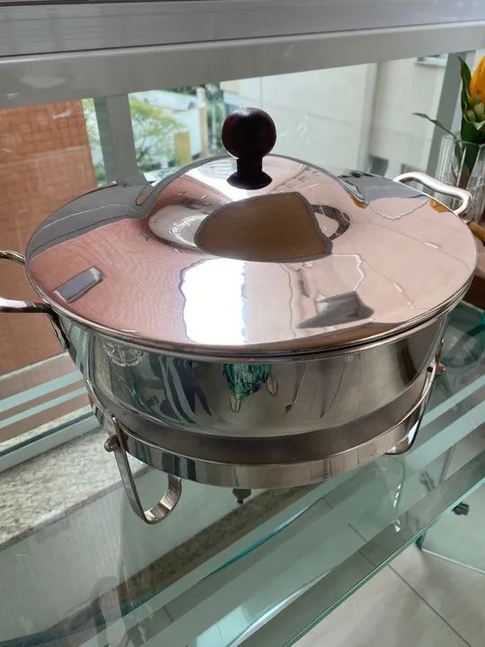 Rechaud de prata 6 litros  - Foto 4