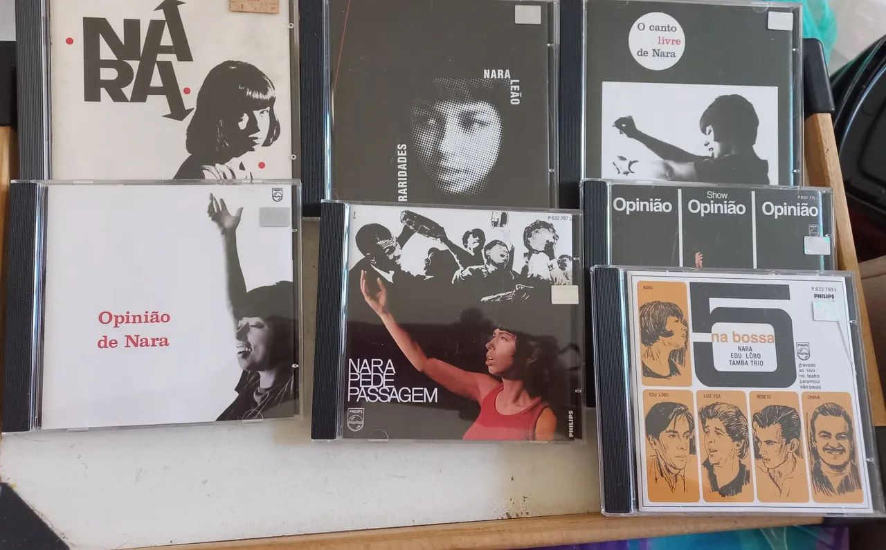 Cd Nara Leão -  kit com 7