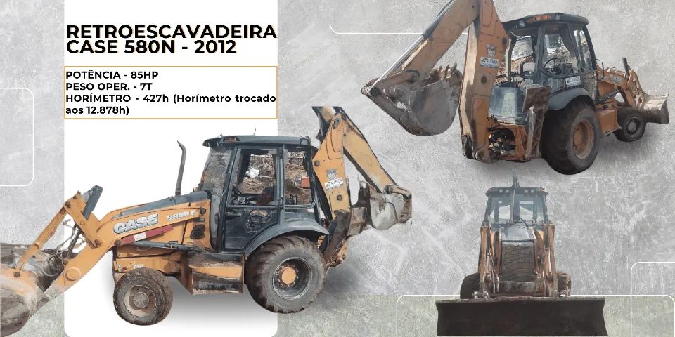 Máquinas Linha Amarela Construção - Foto 6