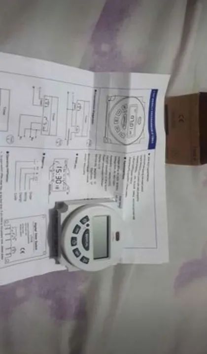 Digital Time Switch LCD, Alta Precisão, Anti-interferência, - Foto 5