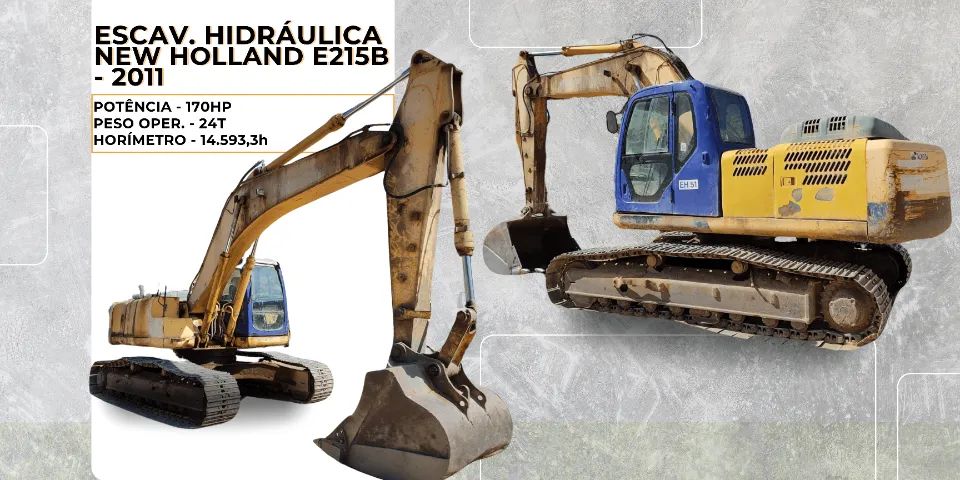 Máquinas Linha Amarela Construção