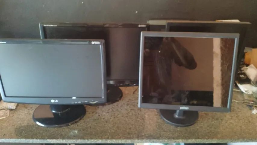 Monitores Usados vários modelos e Marcas  - Foto 2