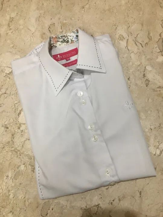 Camisa Feminina Dudalina Algodão Egípcio