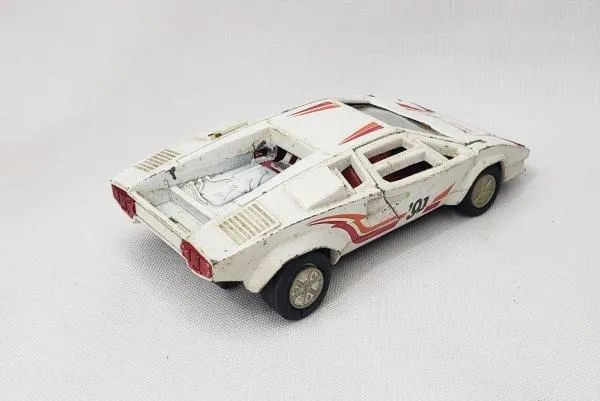 Miniatura Lamborghini Countach Sunnyside (Branco) 1/38 - Foto 2