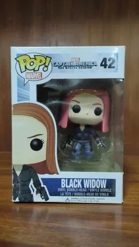 Funko Pop - Black Widow - Viúva Negra - Winter Soldier - Raro - #42