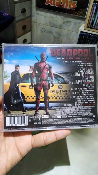 Cd Deadpool Trilha Sonora Lacrado - Foto 2