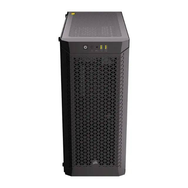 Gabinete Gamer Corsair 480T Airflow Open-Front ATX Sem Fans PROMO BLACK - Foto 5