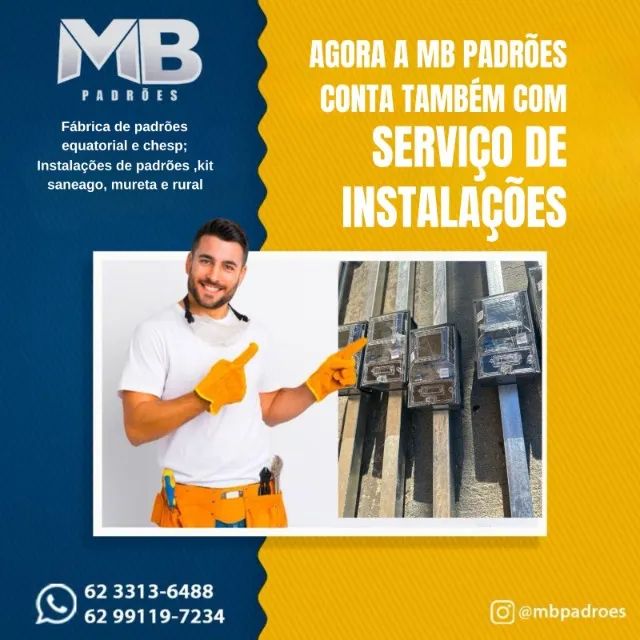 Instalações de Padrões Equatorial e Kit saneago - Foto 2