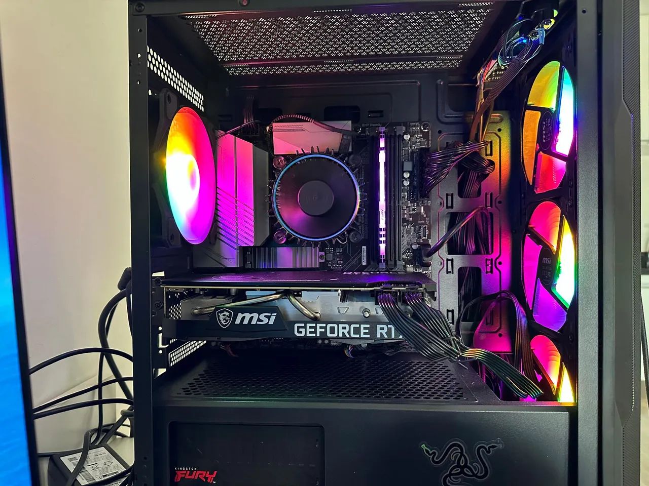 Placa de Vídeo MSI GeForce RTX 3060 Ti Ventus 2X 8GB GDDR6 - Foto 5