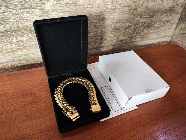 Pulseira de ouro 18k 48.5 grs - Foto 2