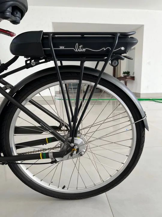 Bicicleta Elétrica Sense Wind - Impecável! - Foto 3