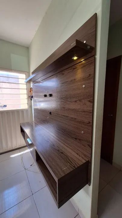 Rack para TV com Painel em MDF - Foto 2