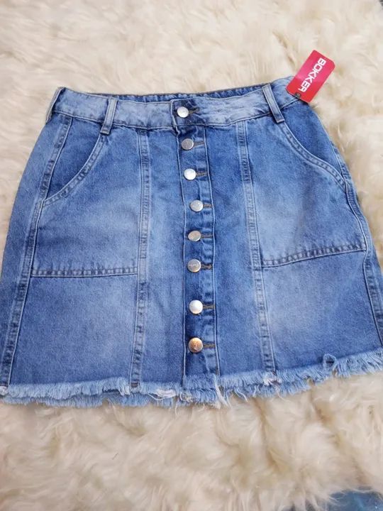 Saias jeans tamanhos variados 