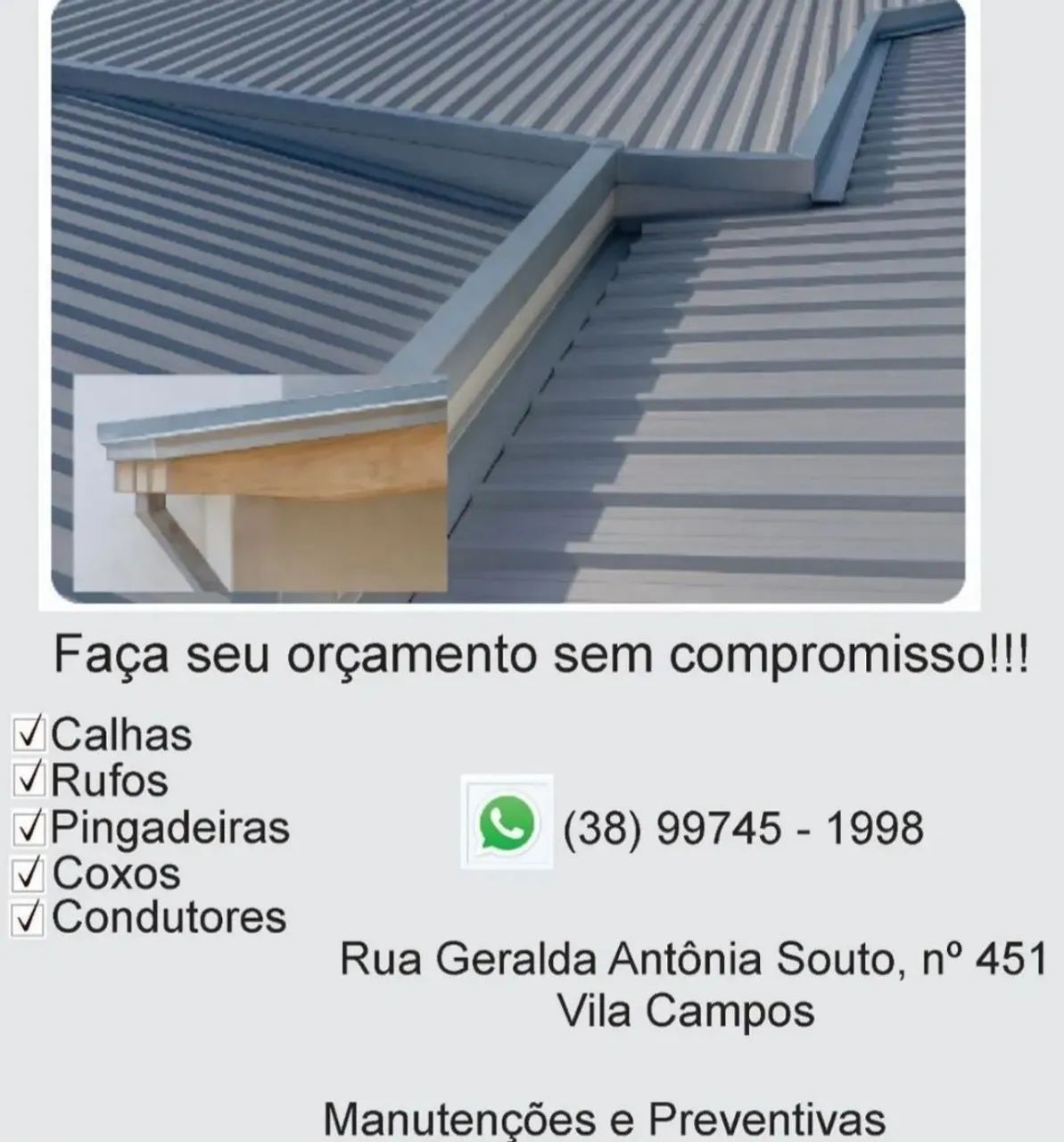 Calha e rufos  - Foto 5