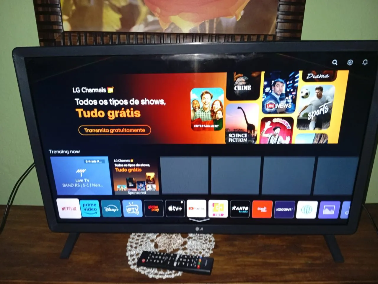 Smart TV LG - Tela de alta resolução