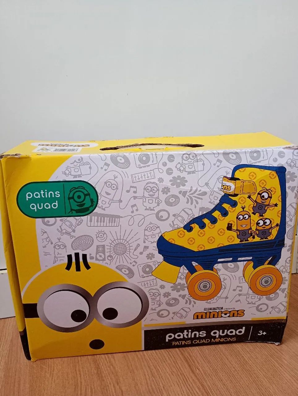 Patins Infantil Minion - Tamanho 29/30 - Foto 2