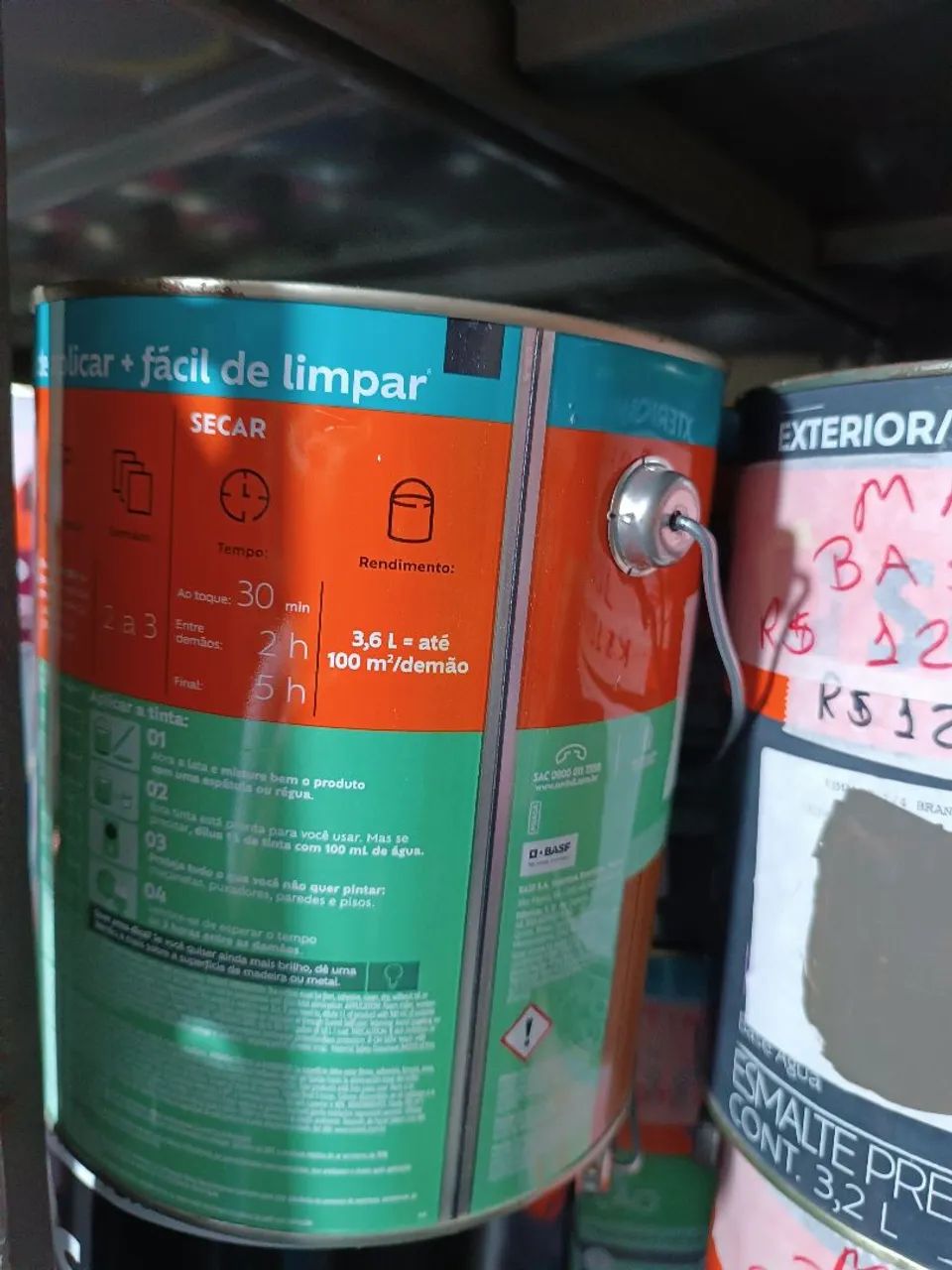Tinta Esmalte Base água  - Foto 3